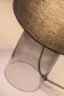 Rabalux Luxin 74047 asztali lámpa, füstszínű üveg, 1x E14 (max 40 W) foglalat, IP20