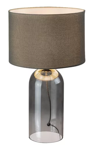 Rabalux Luxin 74048 asztali lámpa, füstszínű üveg, 1x E14 (max 40 W) foglalat, IP20