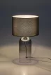 Rabalux Luxin 74048 asztali lámpa, füstszínű üveg, 1x E14 (max 40 W) foglalat, IP20