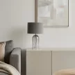 Rabalux Luxin 74048 asztali lámpa, füstszínű üveg, 1x E14 (max 40 W) foglalat, IP20