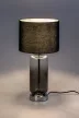 Rabalux Rien 74049 asztali lámpa, füstszínű üveg, 1x E27 (max 60 W) foglalat, IP20