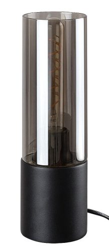 Rábalux 74050 RONNO beltéri asztali lámpa fekete színben, E27 foglalattal, IP20 védettséggel ( Rábalux 74050 )