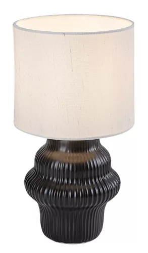 Rabalux Glimo 74058 asztali lámpa, fekete, 1x E14 (max 40 W) foglalat, IP20