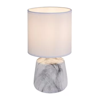 Rabalux Nalisa 74067 asztali lámpa, márvány, 1x E14 (max 40 W) foglalat, IP20