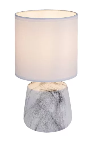 Rabalux Nalisa 74067 asztali lámpa, márvány, 1x E14 (max 40 W) foglalat, IP20