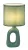 Rabalux Sylira 74071 asztali lámpa, zöld, 1x E14 (max 40 W) foglalat, IP20