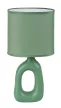Rabalux Sylira 74071 asztali lámpa, zöld, 1x E14 (max 40 W) foglalat, IP20