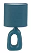 Rabalux Sylira 74072 asztali lámpa, kék, 1x E14 (max 40 W) foglalat, IP20