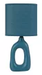 Rabalux Sylira 74072 asztali lámpa, kék, 1x E14 (max 40 W) foglalat, IP20