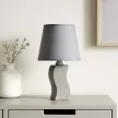 Rabalux Dayami 74073 asztali lámpa, szürke, 1x E14 (max 40 W) foglalat, IP20