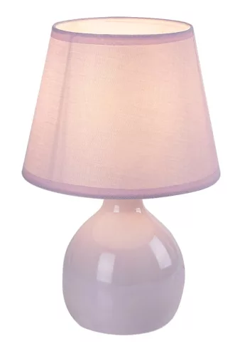 Rabalux Ingrid 74078 asztali lámpa, rózsa, 1x E14 (max 40 W) foglalat, IP20
