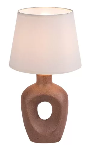 Rabalux Madelor 74080 asztali lámpa, barna, 1x E14 (max 25 W) foglalat, IP20