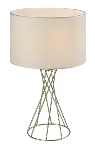 Rabalux Nivra 74081 asztali lámpa, arany, 1x E27 (max 40 W) foglalat, IP20