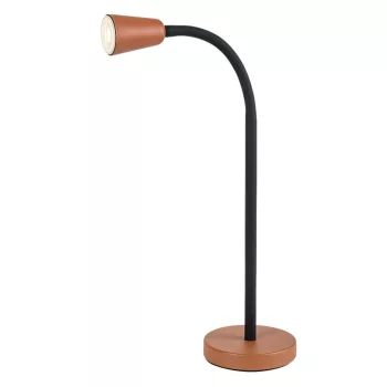 Rabalux Aldo 74095 asztali lámpa, fekete, 1x GU10 (max 7 W) foglalat, IP20
