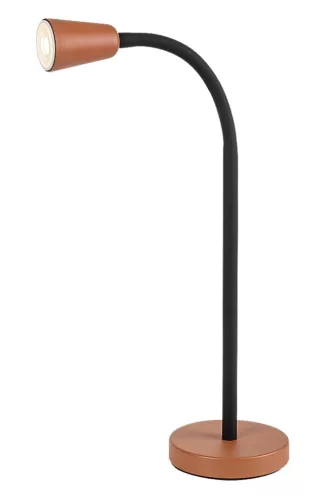 Rabalux Aldo 74095 asztali lámpa, fekete, 1x GU10 (max 7 W) foglalat, IP20