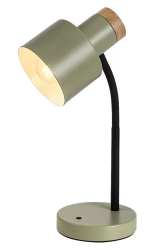 Rabalux Pastro 74099 asztali lámpa, fekete, 1x E27 (max 20 W) foglalat, IP20