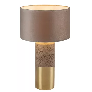 Rabalux Yelda 74219 asztali lámpa, barna/ arany, 1x E27 (max 40 W) foglalat, IP20