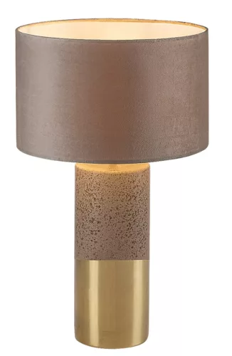 Rabalux Yelda 74219 asztali lámpa, barna/ arany, 1x E27 (max 40 W) foglalat, IP20
