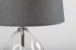 Rabalux Apolonia 74228 asztali lámpa, szürke, 1x E27 (max 40 W) foglalat, IP20