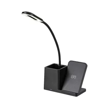 Rabalux Cerie 74232 asztali lámpa, fekete, beépített LED 4 W, 200 lm, 3000, 4000, 6500 K, IP20