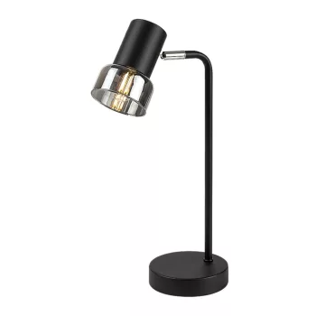 Rabalux Hatice 74278 asztali lámpa, fekete, 1x E14 (max 15 W) foglalat, IP20