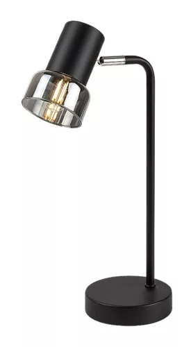 Rabalux Hatice 74278 asztali lámpa, fekete, 1x E14 (max 15 W) foglalat, IP20