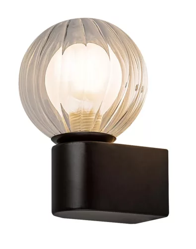 Rabalux Colzar 75021 fürdőszobai lámpa, matt fekete, 1x G9 (max 3,5 W) foglalat, IP44