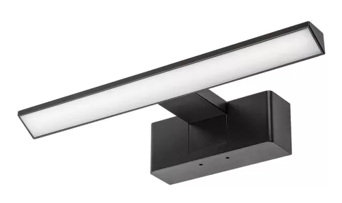 Rabalux Loric 75024 fürdőszobai lámpa, fekete, beépített LED 6 W, 375 lm, 4000 K, IP44