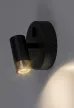Rabalux Kadir 75040 fürdőszobai lámpa, fekete/ arany, beépített LED 3 W, 270 lm, 4000 K, IP20