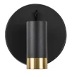 Rabalux Kadir 75040 fürdőszobai lámpa, fekete/ arany, beépített LED 3 W, 270 lm, 4000 K, IP20