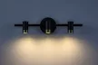Rabalux Kadir 75042 fürdőszobai lámpa, fekete/ arany, beépített LED 9 W, 820 lm, 4000 K, IP44