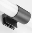 Rabalux Zain 75043 fürdőszobai lámpa, fekete, beépített LED 6 W, 590 lm, 4000 K, IP44