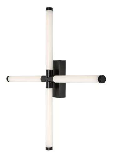 Rabalux Tilora 75046 fürdőszobai lámpa, fekete, beépített LED 16 W, 1350 lm, 4000 K, IP44