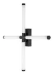 Rabalux Tilora 75046 fürdőszobai lámpa, fekete, beépített LED 16 W, 1350 lm, 4000 K, IP44