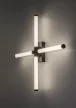 Rabalux Tilora 75046 fürdőszobai lámpa, fekete, beépített LED 16 W, 1350 lm, 4000 K, IP44