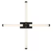 Rabalux Tilora 75046 fürdőszobai lámpa, fekete, beépített LED 16 W, 1350 lm, 4000 K, IP44