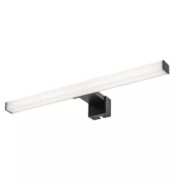 Rabalux Oliro 75051 fürdőszobai lámpa, fekete, beépített LED 6 W, 640 lm, 4000 K, IP44