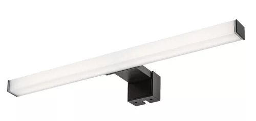 Rabalux Oliro 75051 fürdőszobai lámpa, fekete, beépített LED 6 W, 640 lm, 4000 K, IP44