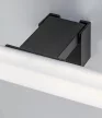 Rabalux Oliro 75051 fürdőszobai lámpa, fekete, beépített LED 6 W, 640 lm, 4000 K, IP44