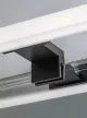 Rabalux Oliro 75051 fürdőszobai lámpa, fekete, beépített LED 6 W, 640 lm, 4000 K, IP44