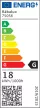 Rabalux Odran 75056 fürdőszobai lámpa, arany, beépített LED 18 W, 1350 lm, 4000 K, IP44