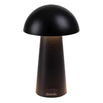 Rabalux Mireo 76036 dekor lámpa, fekete, beépített LED 1,5 W, 50 lm, 3000 K, IP44