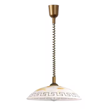   Rábalux 7640 ETRUSCO beltéri függeszték bronz színben, E27 foglalattal, IP20 védettséggel, 5 év garanciával ( Rábalux 7640 )
