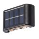 Rábalux 77024 KANGTON kültéri napelemes lámpa fekete színben, 8 lm, 1,2W teljesítmény, 20000h élettartammal, IP44 védettséggel, 3000K ( Rábalux 77024 )