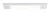 Rabalux Batten light2 78022 pultmegvilágító lámpa, fehér, beépített LED 10 W, 980 lm, 4000 K, IP20