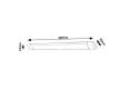 Rabalux Batten light2 78022 pultmegvilágító lámpa, fehér, beépített LED 10 W, 980 lm, 4000 K, IP20