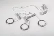 Rabalux Socavi 78043 pultmegvilágító lámpa, ezüst, beépített LED 3 W, 100 lm, 4000 K, IP20