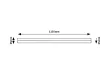 Rabalux Band2 78051 pultmegvilágító lámpa, fekete, beépített LED 24 W, 1650 lm, 4000 K, IP20