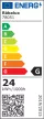 Rabalux Band2 78051 pultmegvilágító lámpa, fekete, beépített LED 24 W, 1650 lm, 4000 K, IP20