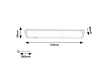 Rabalux Easylight2 78058 pultmegvilágító lámpa, ezüst, beépített LED 5 W, 390 lm, 4000 K, IP20
